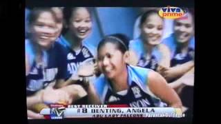 Vleague S7C2 Best Receiver Angela Benting Adamson Lady Falconswmv [upl. by Rramed]