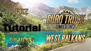 ETS2 ALL DLCs FREE 148580s  Quick Tutorial [upl. by Einuj]