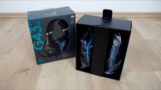 Logitech G432 GamingHeadset Review inkl Soundcheck  Mikrofontestaufnahme [upl. by Ertnom]