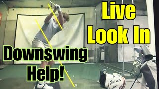 DewsweeperTV is live Fixing the takeaway amp shallowing the club on downswing golf golfswing [upl. by Rolfe]