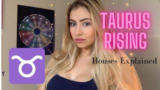 ♉ TAURUS RISING ♉ The Houses Explained amp What You Need to Know [upl. by Sikata]