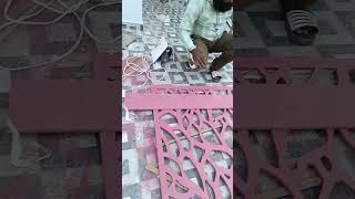 MDF board deco paint cutting how to 😯🔥 [upl. by Annawot]