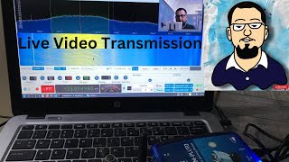 Live Video Transmission amp Reception using QRadiolink  DragonOS Focal  SDR [upl. by Anikas]