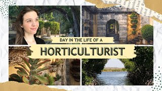 Day in the Life of a Horticulturist  Vizcaya  Audrey Gibson [upl. by Oidacra672]