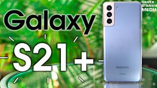 Samsung Galaxy S21 FULL S21 PLUS REVIEW [upl. by Enenstein]