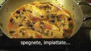 Filetti di scorfano al filetto di pomodoro video ricetta n° 007 [upl. by Savinirs36]