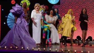 Rupaul’s Drag Race UK vs The World all entrances [upl. by Hayidan529]