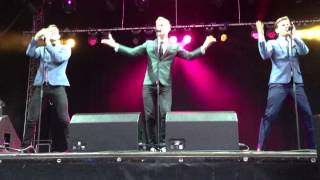 The Overtones Gambling Man Eirias Stadium 20 7 13 [upl. by Pik]