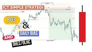 PO3 amp DAILY BIAS ICT SIMPLE STRATEGI [upl. by Ecirtaed443]