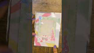 How to Make a Fun Acetate Shaker Card  DIY Birthday Card Tutorial birthdaycard birthday diy [upl. by Cecilla995]