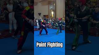 World Championship Point Fighting  Let’s see who scores first from this angle WKUworlds karate [upl. by Rehpoitsirhc887]