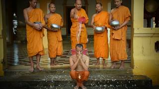 Buddhist Monk disrobing Ceremony in Buddhism  Buddhist Monk [upl. by Atinev]