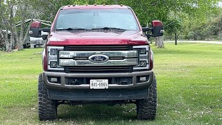 2018 f250 on a 6 inch super lift [upl. by Euton]