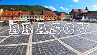 Walking Around Brasov City  Brasov Old town brasov brașov blackchurch POVBarengHasan [upl. by Eusebio948]