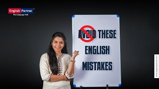 இந்த Mistakes பண்றீங்களா  Easy Tips  Say It Right  English Partner ☎ 91 9944960485 [upl. by Mathilda347]