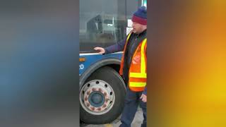 NYC MTA FULL DMV CDL PRETRIP INSPECTION INSIDEOUTSIDE ALSAPS amp UNDERCARRIAGE [upl. by Eelarak]