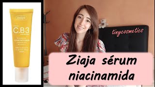 Cosmética LOW COST Ziaja sérum con niacinamida tinycosmetics [upl. by Raffaj]