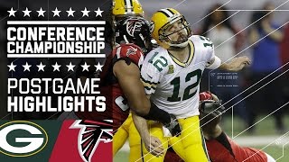 Packers vs Falcons  NFC Championship Game Highlights [upl. by Tsai39]