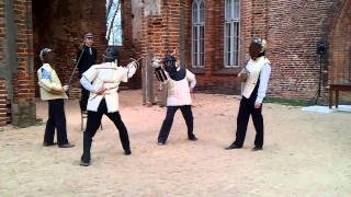 Estonian fencing demonstration [upl. by Assisi10]