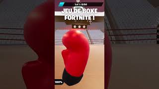 UN JEU DE BOXE FORTNITE  boxe boxing fortnite [upl. by Fu]