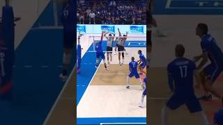 Ngapeth was tricked by Micah🤣 volleyballplayer volleyballworld ngapeth [upl. by Acirre270]