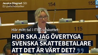 Hur ska jag övertyga svenska skattebetalare att det är värt det [upl. by Monsour]