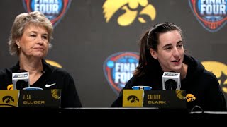 Iowa womens basketball Final Four  pregame press conference [upl. by Glynias333]