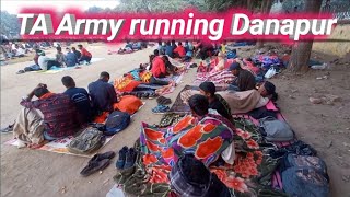 TA Army running Danapur Bihar Army lover [upl. by Ycam]