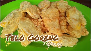 Cemilanku Hari Ini TELO GORENG TEPUNG😀 [upl. by Odareg]