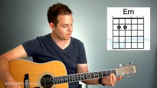 Guitar Lesson  How to play chords in the key of G G C D Em [upl. by Hiram]