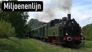 Stoomlocomotief Bonne actief op de Miljoenenlijn  SpoorNL [upl. by Eiramnaej]