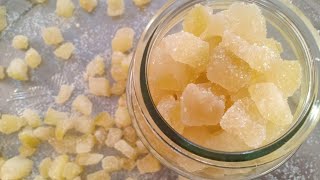 How to make Pomelo peel candies at home restaurant stylePomelo peel recipe by Mings kitchen [upl. by Therese215]