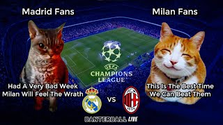 REAL MADRID 13 AC MILAN  Cat Memes Highlights  UEFA CHAMPIONS LEAGUE 202425 [upl. by Alyosha]