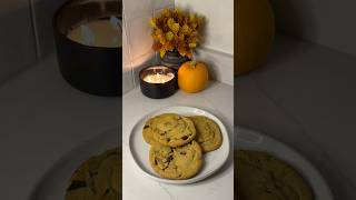 chocolate chip cookies 🍪 this is the tollhouse recipe using semi sweet chunks baking [upl. by Delaine]