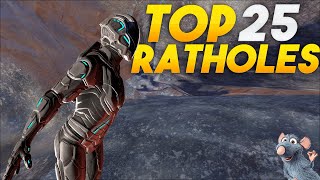 The Top 25 Best Genesis 2 Ratholes  ARK [upl. by Pigeon]