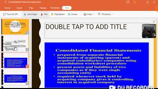 AAT level 4 FSLC introduction to Consolidated statements [upl. by Mooney]