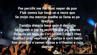 DMC aka Babloki  Mos harro se Egzistoj Lyrics Video [upl. by Eniamreg]