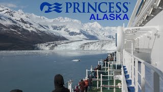 Sapphire Princess At The Harvard Glacier [upl. by Notnelc]