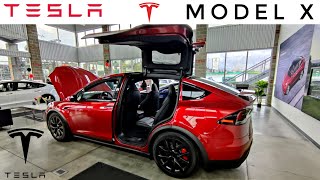 Tesla Model X 2024  FULL VISUAL REVIEW  Model X Plaid [upl. by Wordoow460]