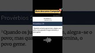 Quando os justos governam alegrase o povo mas quando o ímpio domina o povo geme  09112024 [upl. by Finella]