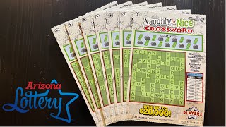 20K PRIZE CROSSWORD SCRATCH OFF TICKETS [upl. by Logan698]