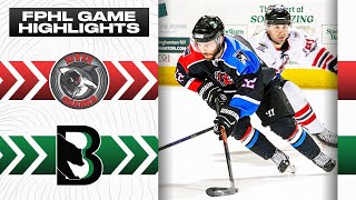 Binghamton Black Bears vs Elmira River Sharks  FPHL Game Highlights  January 27th 2024 [upl. by Nayk664]