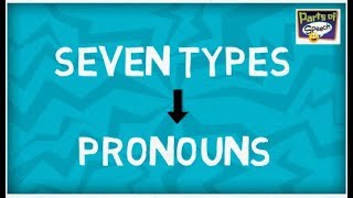 Seven Types of Pronouns  Parts of Speech [upl. by Asyen]