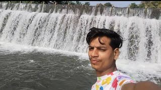 Indore Khandwa road waterfall simrol se 10 kilometer ki par waterfall ka naam madaranigarh XPal Pro [upl. by Lem863]