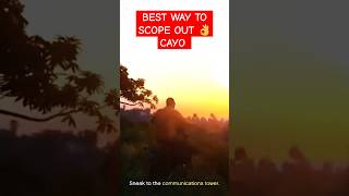 Cayo Perico Scope out best way gta gtaonline gtav [upl. by Nnylg]