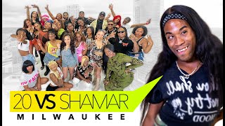 20 PEOPLE VS 1 MILWAUKEE SHAMAR [upl. by Rafferty666]