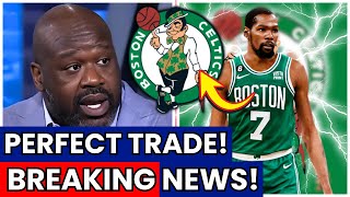 BLOCKBUSTER TRADE Kevin DURANT Heads to BOSTON  Boston Celtics News [upl. by Burkhard]