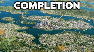 Did I just FINISH A CITY  Cities Skylines 2 early access [upl. by Enetsirhc71]