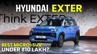 Hyundai Launch Best Budget Car Take home the Hyundai Exter killer SUV for just Rs 6 lakh Even the P [upl. by Nnylarak]