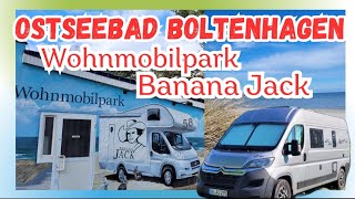 Ostsee Camping PlatzvorstellungInfos Wohnmobilpark Banana Jack Boltenhagen [upl. by Kaazi993]